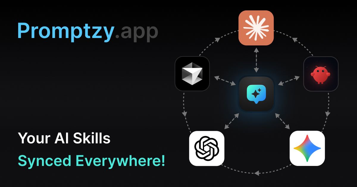 Promptzy - Your AI Skills Synced Everywhere